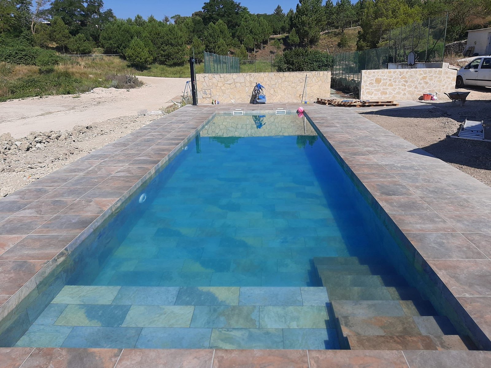 Coloris 4 - Mosaïque de piscine
